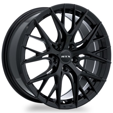 RTX Alloy Wheel, Valkyrie 20x8.5 5x114.3 ET38 CB73.1 Gloss Black 083037